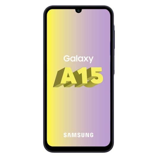 Smartphone SAMSUNG GALAXY A15 4G 128Go Bleu Nuit