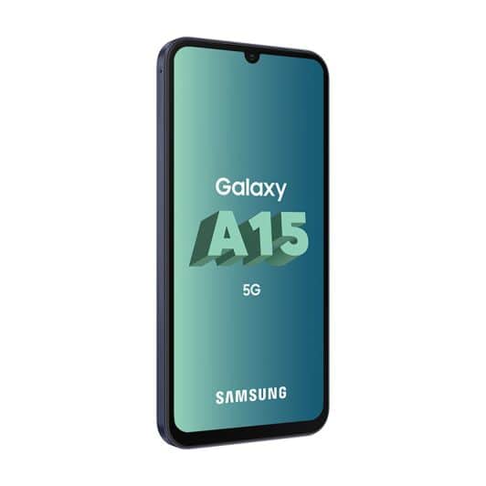 Smartphone SAMSUNG GALAXY A15 5G 128Go Bleu Nuit