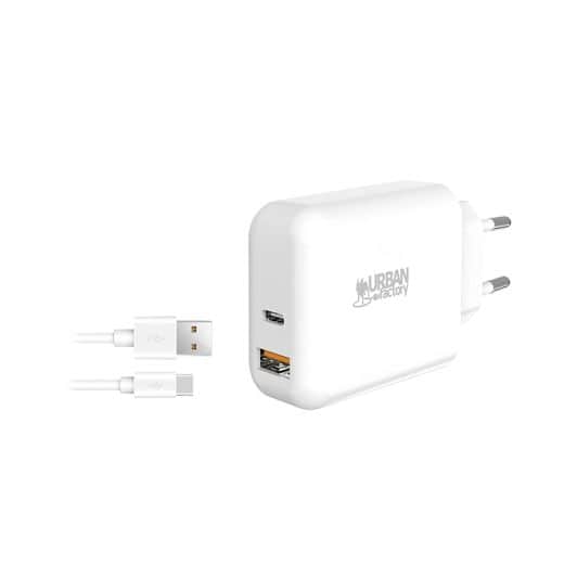 Adaptateur URBAN FACTORY SECTEUR USB C 4