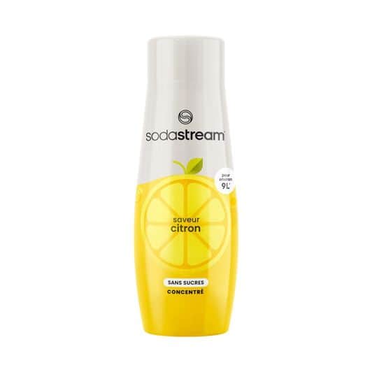 Concentré SODASTREAM CITRON SANS SUCRE 440ML