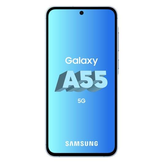 Smartphone SAMSUNG GALAXY A55 5G 128Go Bleu