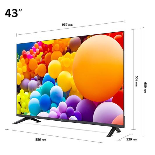 TV UHD 4K 43'' LG 43UT73006