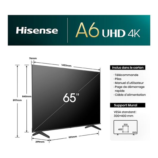 TV UHD 4K 65