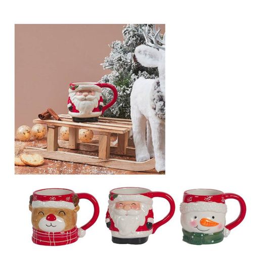 Mug de Noël à relief 35cl