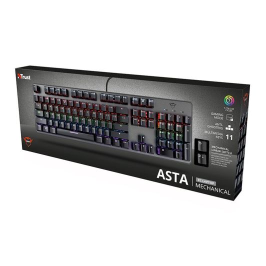 Clavier gamer TRUST mécanique ASTA GXT86