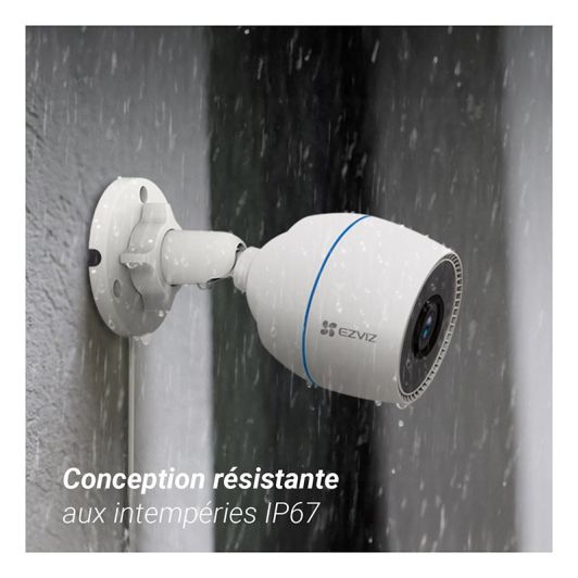 Caméra de Surveillance extérieure EZVIZ H3C 1080p