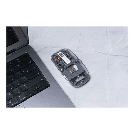 Souris XTREMEMAC transparente