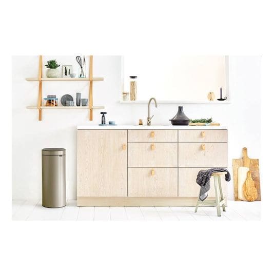 Poubelle BRABANTIA touch bin 30L 