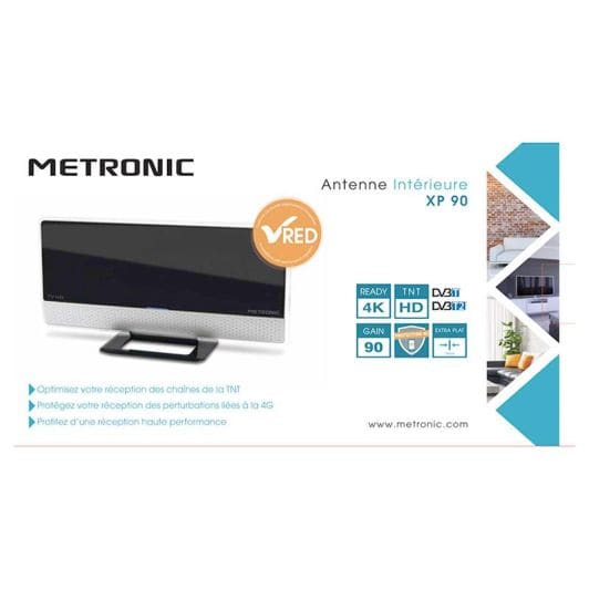 Antenne METRONIC XP90 UHD 4K design