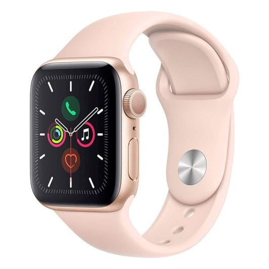 Montre Connectée APPLE WATCH Series 5 40mm Rose reconditionnée Grade A+