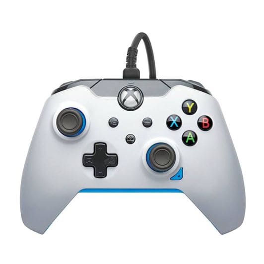 Manette filaire PDP ION Blanc pour Xbox