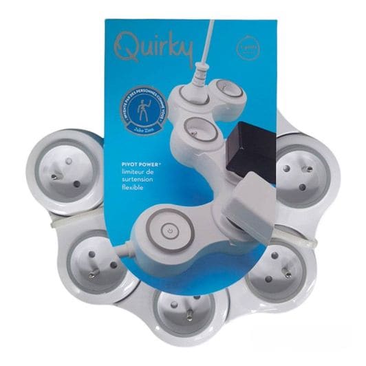 Multiprise QUIRKY articulée 5+interrupteur