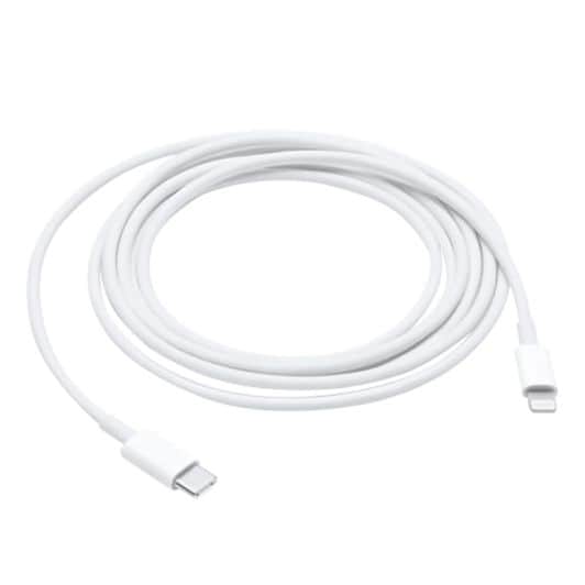 CABLE APPLE LIGHTNING  USB C 2M 