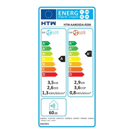 Climatiseur monobloc HTW 30m² AAM35DA-R290