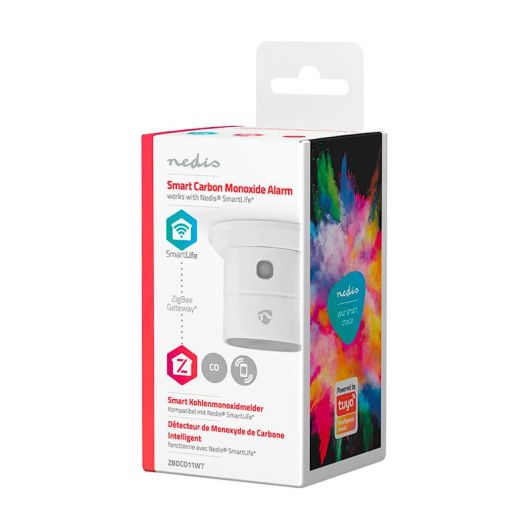 Détecteur monoxyde de carbone connecté Zigbee 3.0 NEDIS