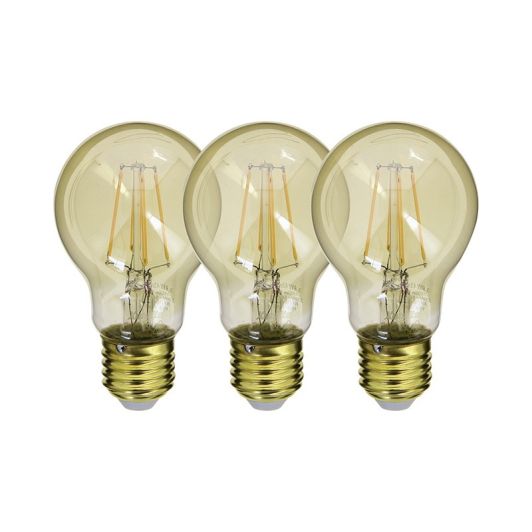 Lot de 3 Ampoules XANLITE E27 Déco