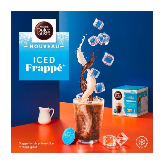 Dosettes café DOLCE GUSTO ICED FRAPPE-CAFE FROID