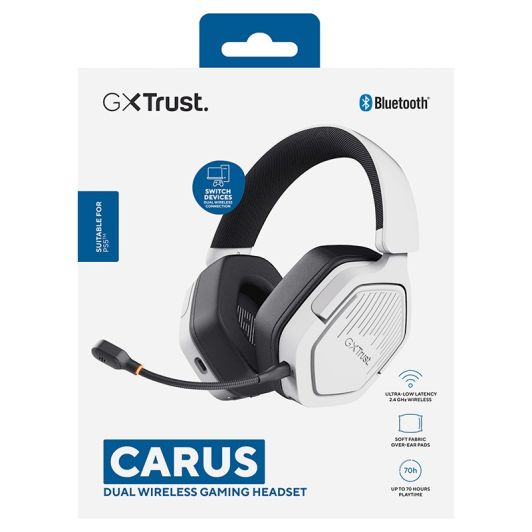 Casque gaming TRUST Carus PS5 Blanc