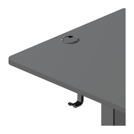 Bureau gaming motorisé EDENWOOD BB120 Noir
