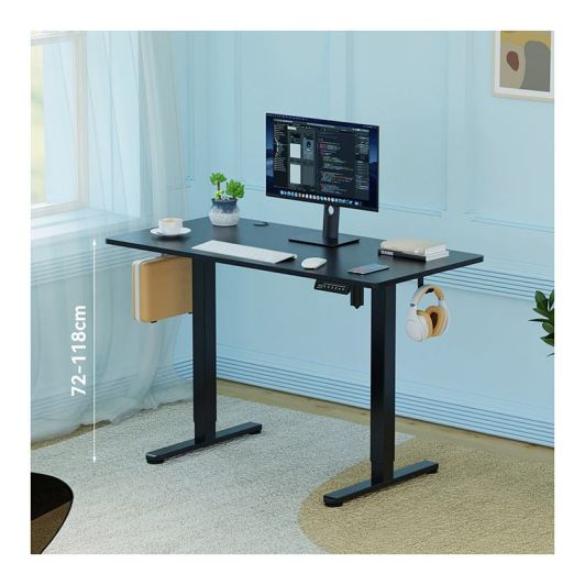 Bureau gaming motorisé EDENWOOD BB120 Noir