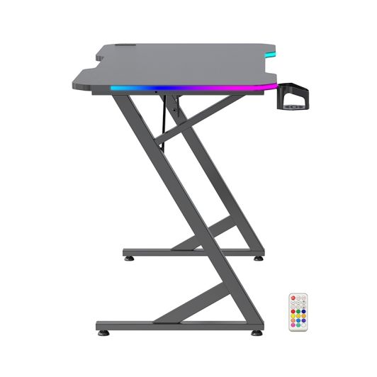 Bureau gaming LED EDENWOOD BG120 Noir