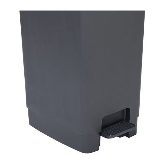 Poubelle flat bin 40L noire