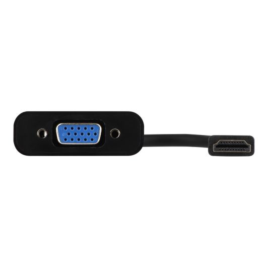 Adaptateur HDMI Mâle vers VGA Femelle Edenwood avec Sortie Audio Jack – Full HD 1080p