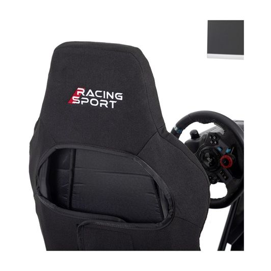 Siège de simulation AMSTRAD AMS RACING DRIFT noir