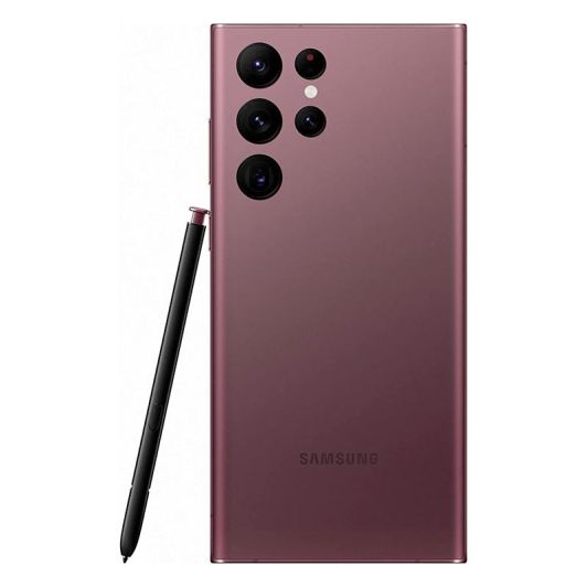 Smartphone SAMSUNG Galaxy S22 Ultra 5G 128Go Bordeaux Reconditionné grade éco