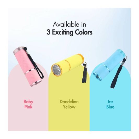 Lampe torche UNIROSS Enfant Fluorescente (coloris aléatoire)