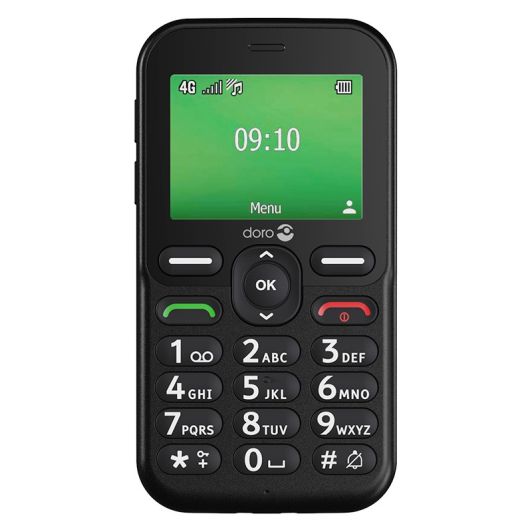Mobile Sénior DORO Leva E10s 4G Noir