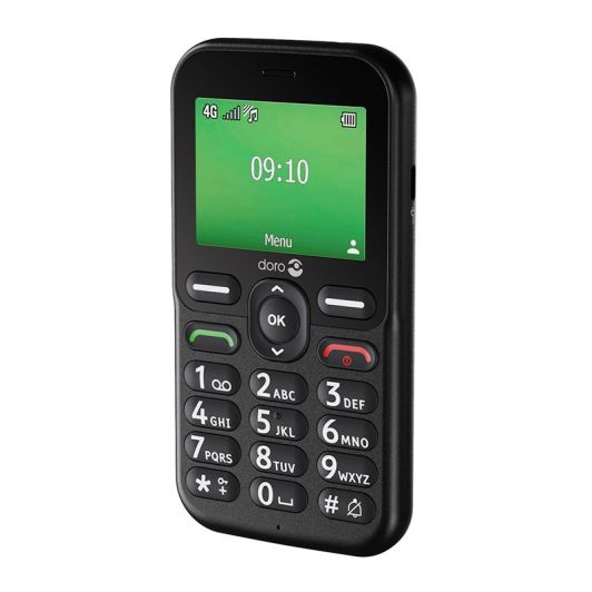 Mobile Sénior DORO Leva E10s 4G Noir