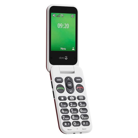 Mobile Sénior DORO Leva 22s 4G Rouge