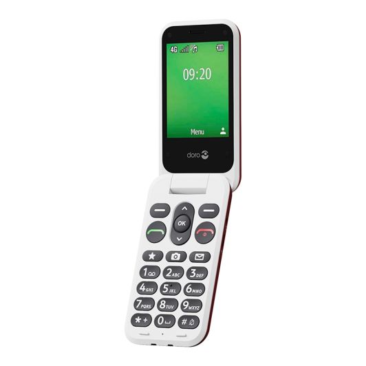 Mobile Sénior DORO Leva 22s 4G Rouge