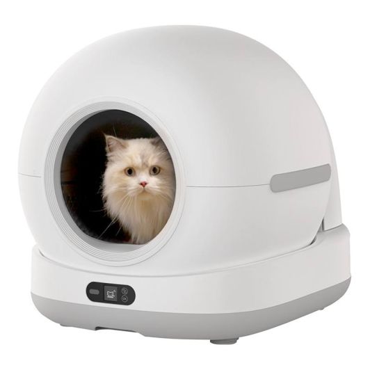 Litière auto nettoyante PAWZZ 72L avec caméra