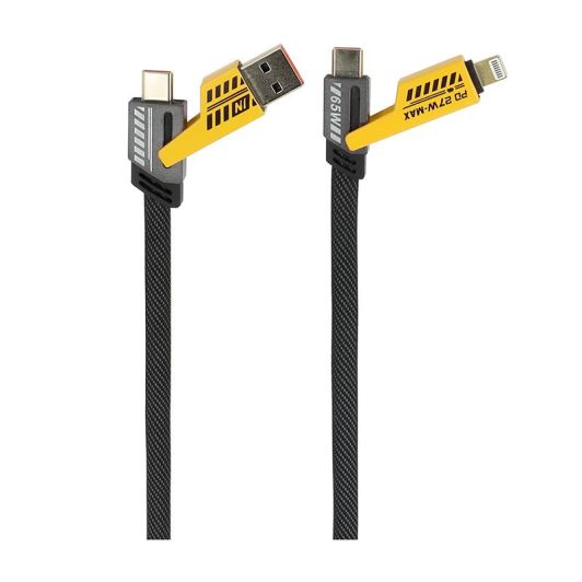 Câble Lightning / USB et USB-C /USB-C SEDEA 1,20M Noir