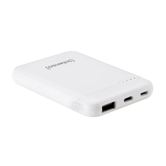 Batterie externe INTENSO 5 000 mAh Blanche
