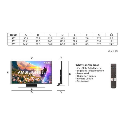 TV QLED 55