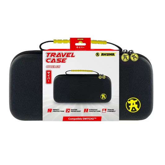 Housse AKUMA CYBER S11 pour NINTENDO Switch 2 Noire