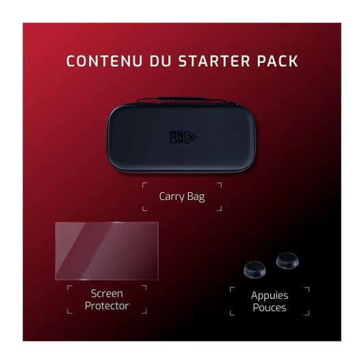 StarterPack ONLAN pour NINTENDO Switch 2 Noir