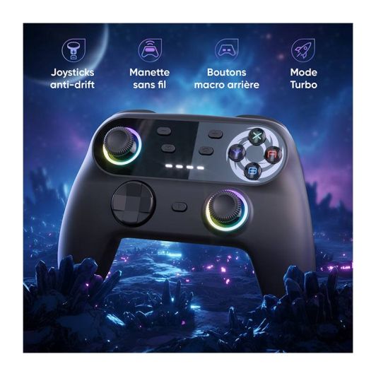 Manette Switch ONIVERSE Walli sans fil Noire
