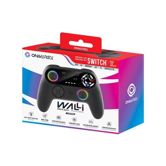 Manette Switch ONIVERSE Walli sans fil Noire