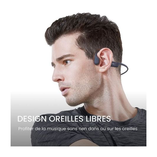 Casque Bluetooth à conduction osseuse SHOKZ OPENRUN Noir