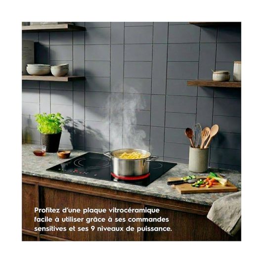 Plaque de cuisson vitrocéramique ELECTROLUX LR622CK