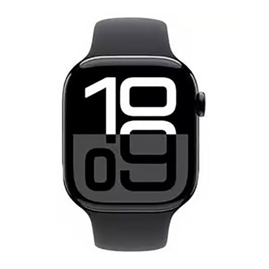 Montre connectée Apple Watch S10 46mm GPS Noire Reconditionnée grade A+ 