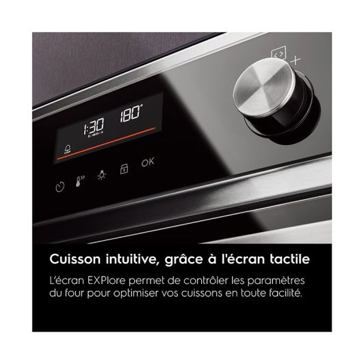 Four pyrolyse chaleur tournante 65L ELECTROLUX EOF6P66BX