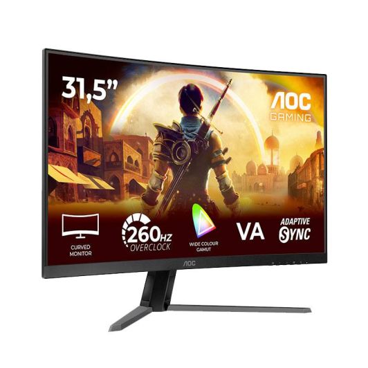 Ecran PC Gamer incurvé 32