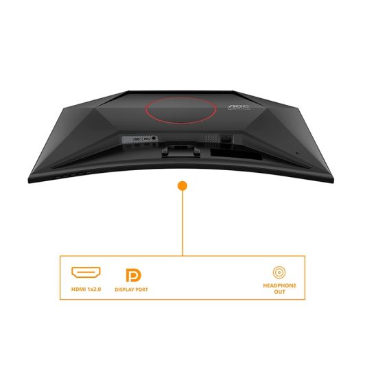 Ecran PC Gamer incurvé 32