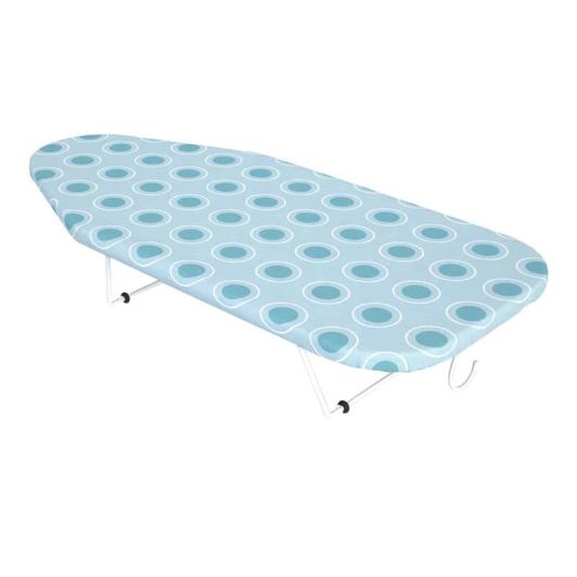 Table à repasser avec plateau à poser 70x32xm