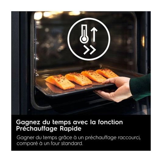 Four pyrolyse chaleur tournante 65L ELECTROLUX COH4P06BX0